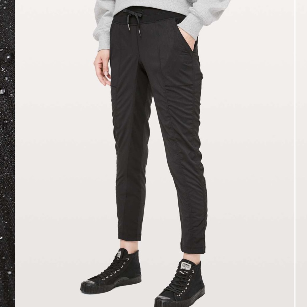 Lululemon Street To Studio Pant II *Unlined 28" Black size 14